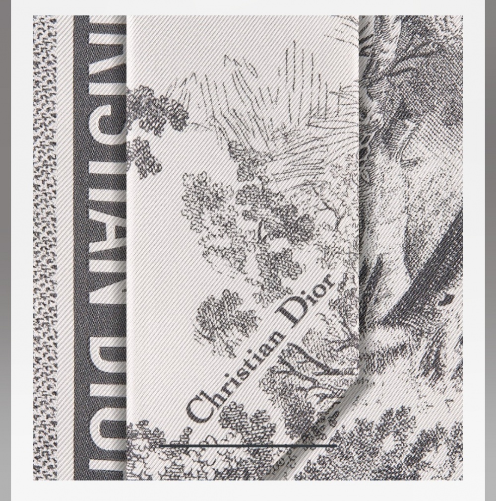 Платок твилли Dior