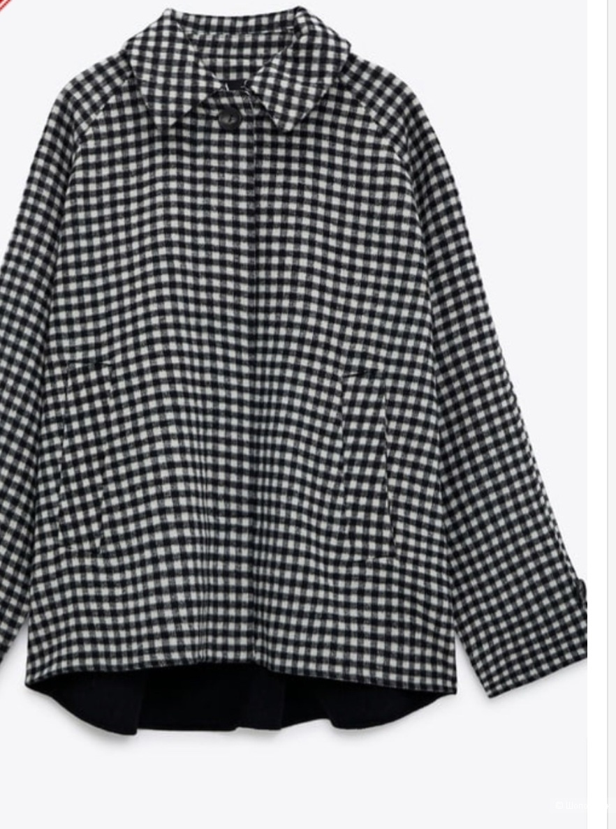 Полупальто zara 42-46 размер