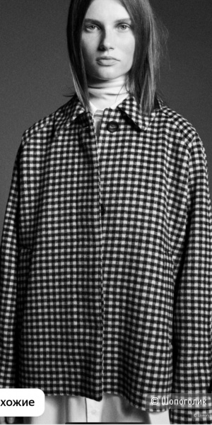 Полупальто zara 42-46 размер