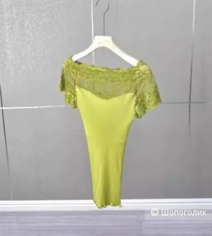 Кружевная футболка, Liu Jo, размер L