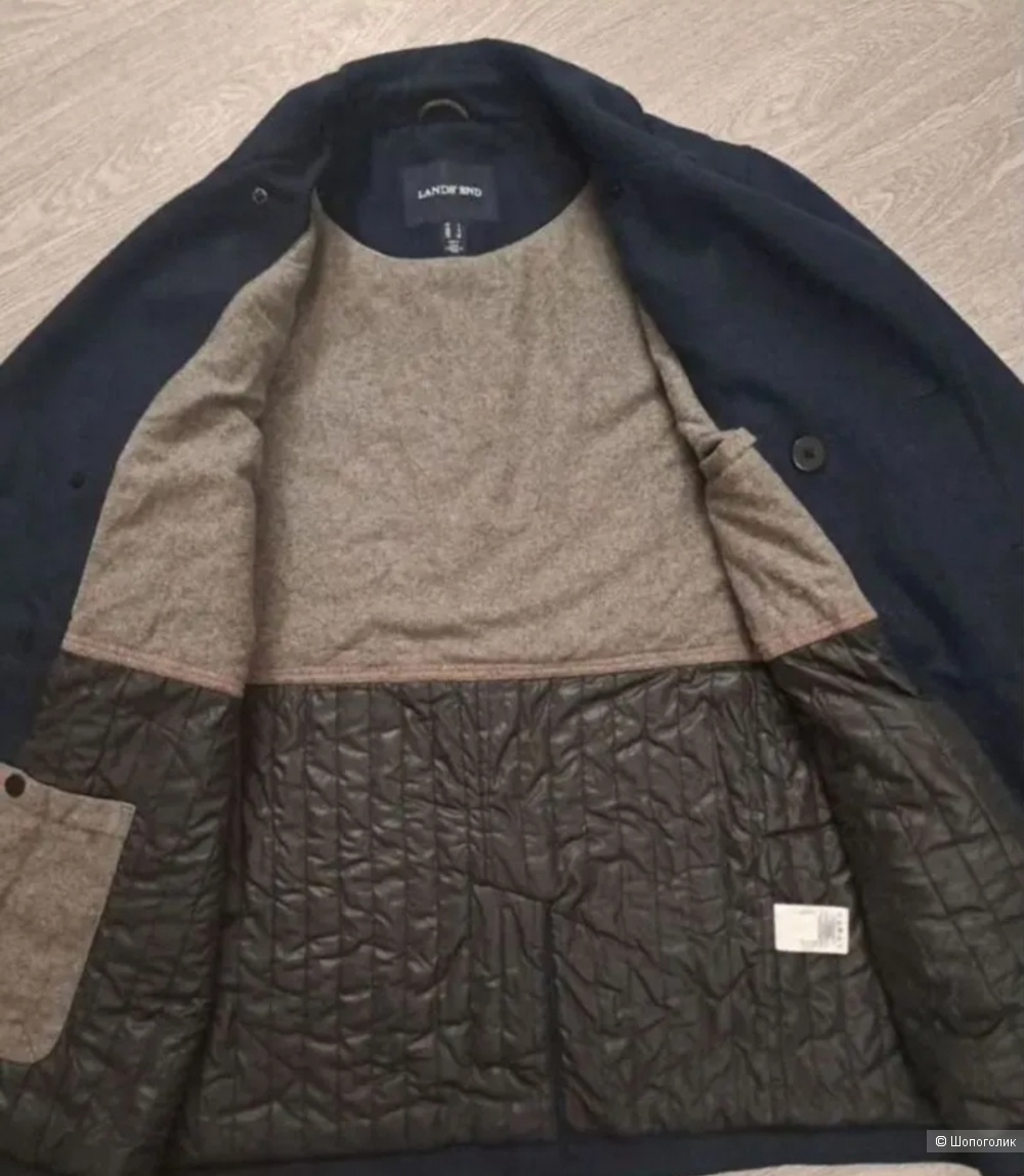 Пальто бушлат американского бренда Lans'end размер 50.