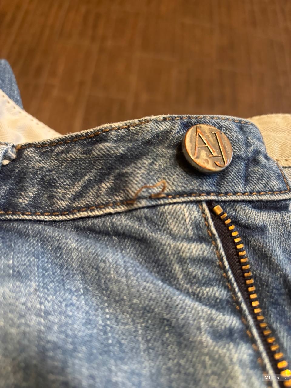 Джинсы Armani Jeans р.34 на 46/48