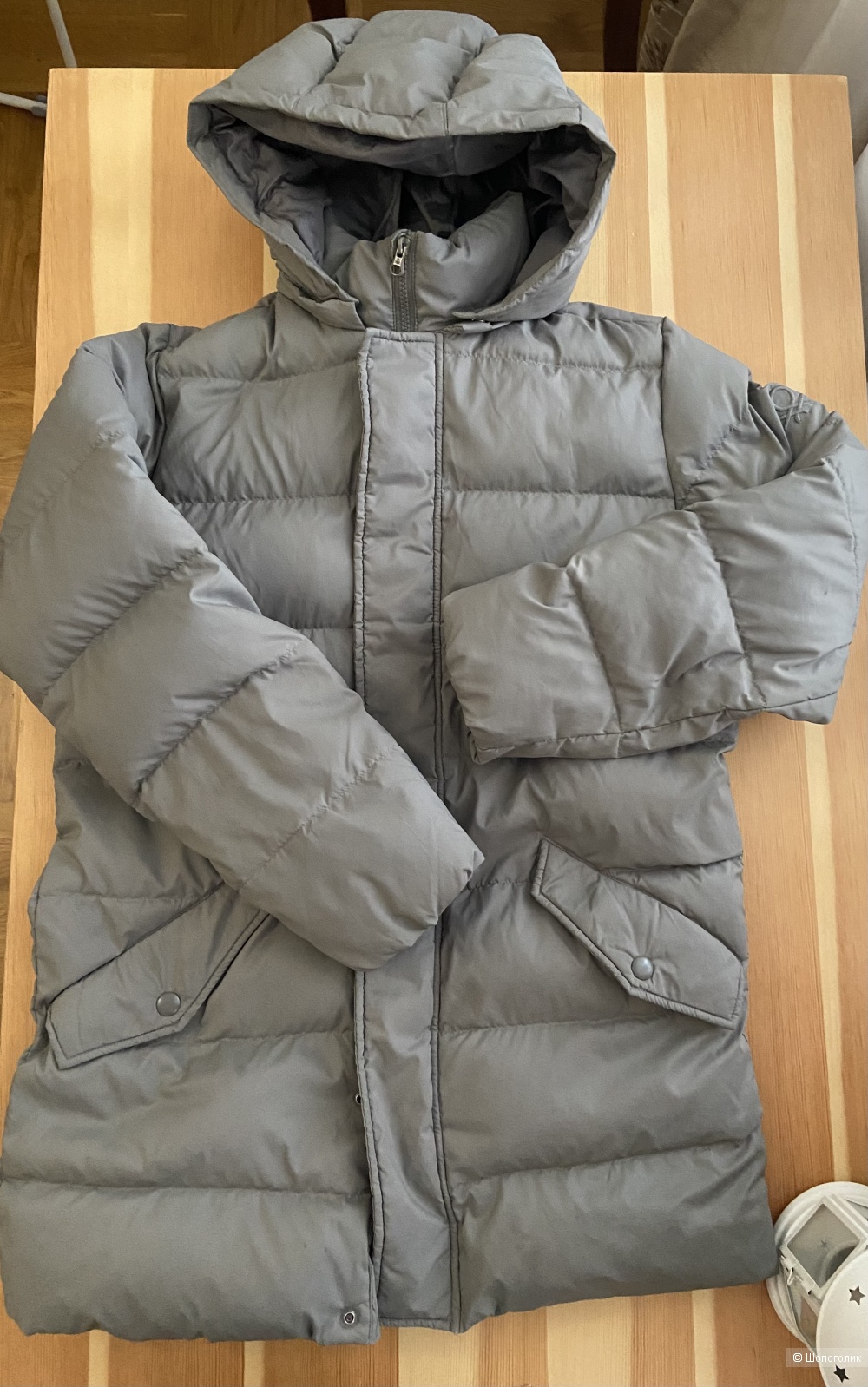 Пуховик для подростка Benetton р. 170