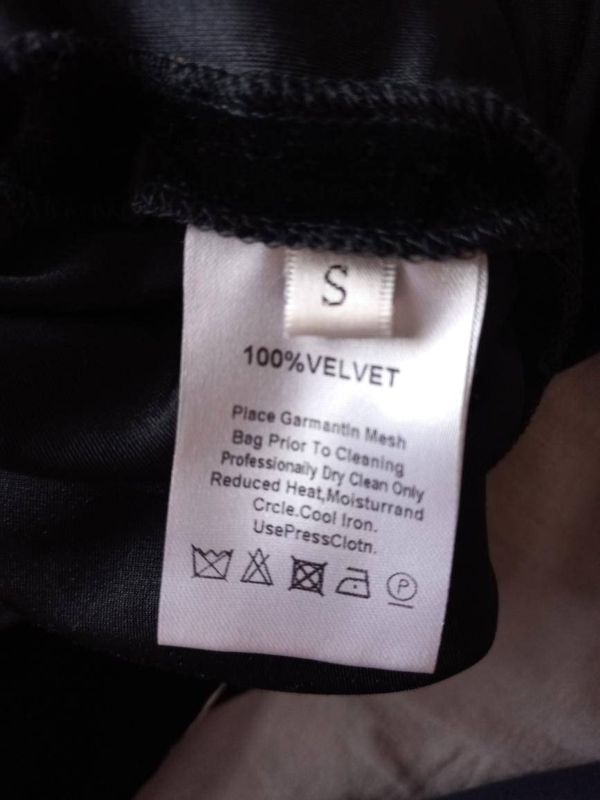Комбинезон бархатный, XS-S