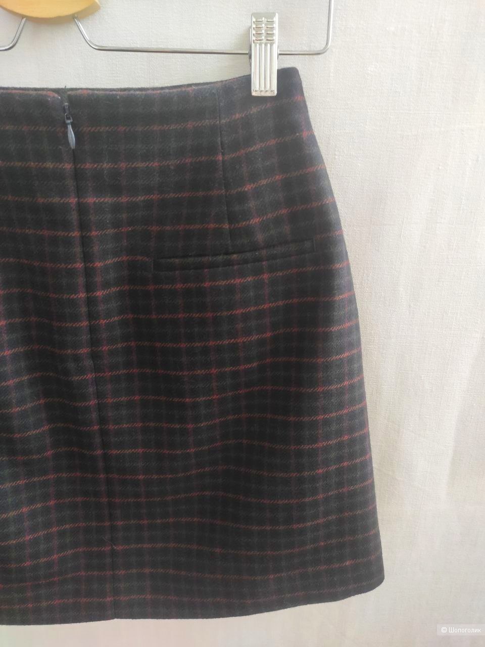 Юбка uniqloc шерстью, размер XS-S