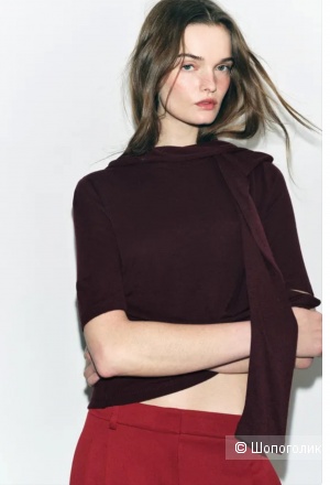 Футболка Zara шерстяная , S