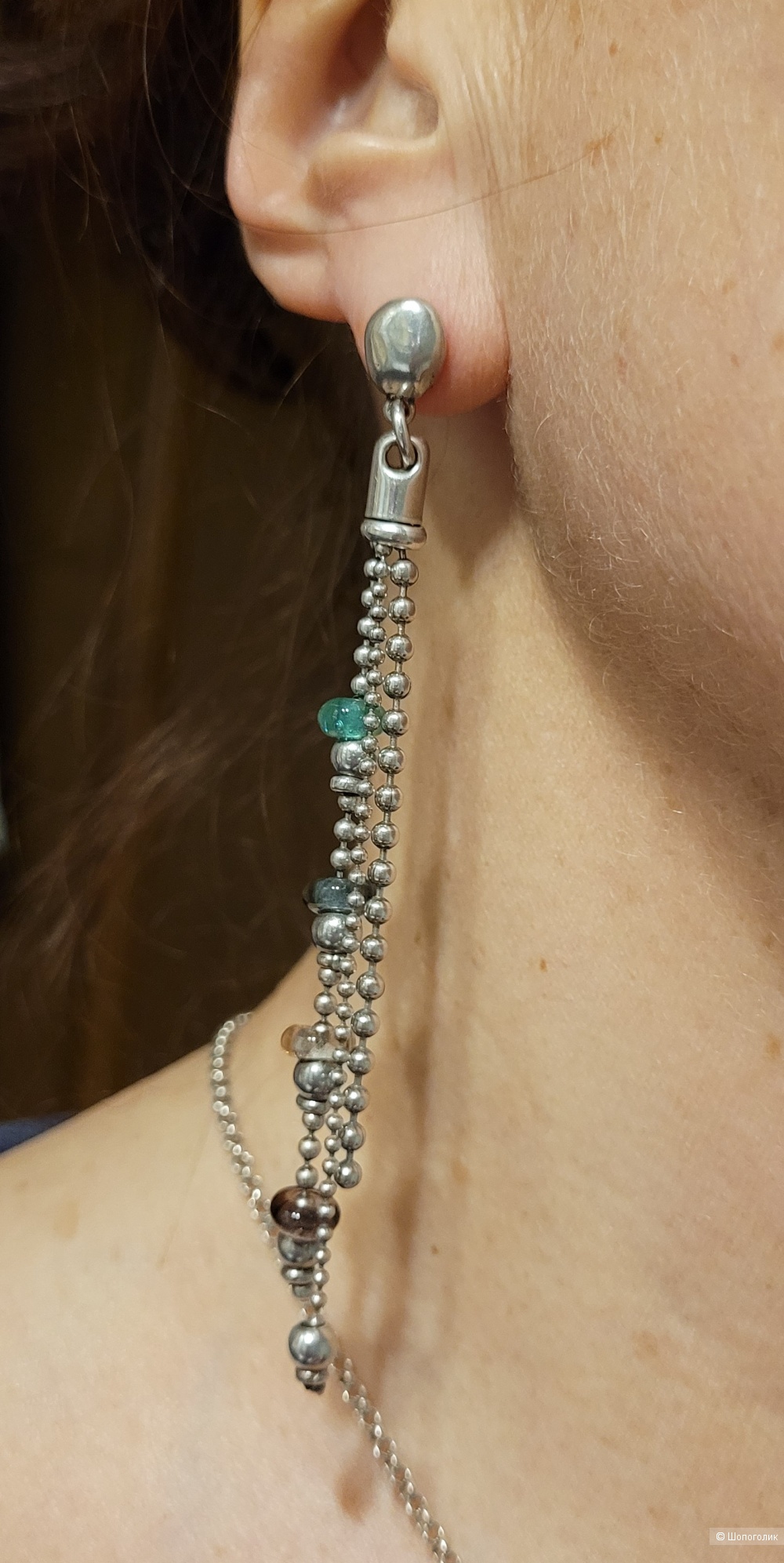 Серьги Uno de 50