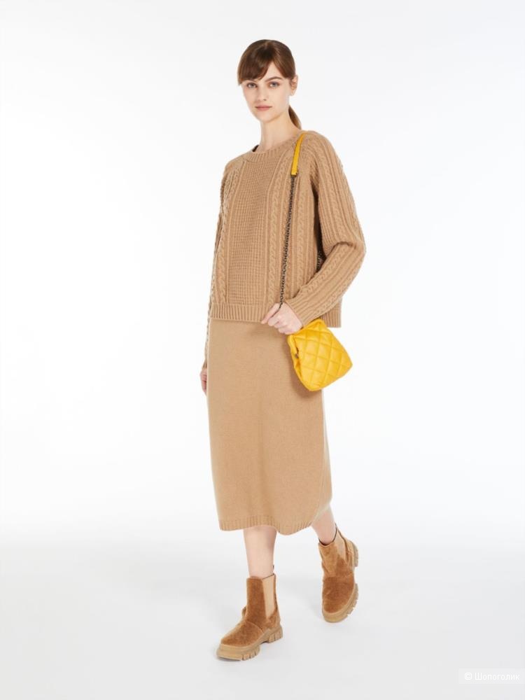 Шерстяная юбка Max Mara , L