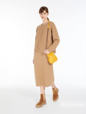 Шерстяная юбка Max Mara , L