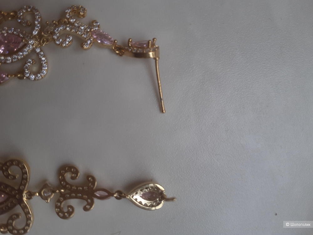 Винтажные серьги, Шандальеры, one size