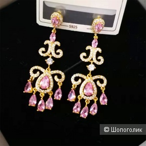 Винтажные серьги, Шандальеры, one size