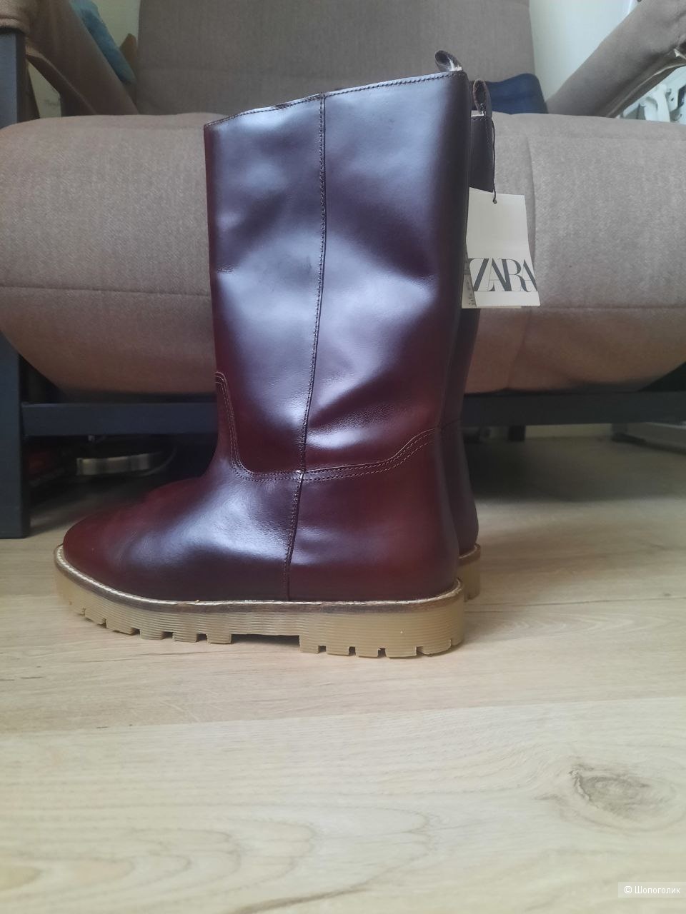 Зимние сапоги Zara 39