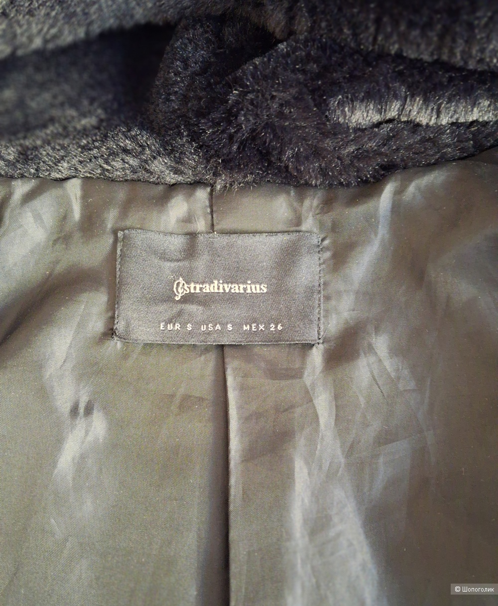 Полушубок экомех Stradivarius, размер S