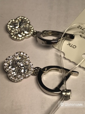 Серьги серебро one size