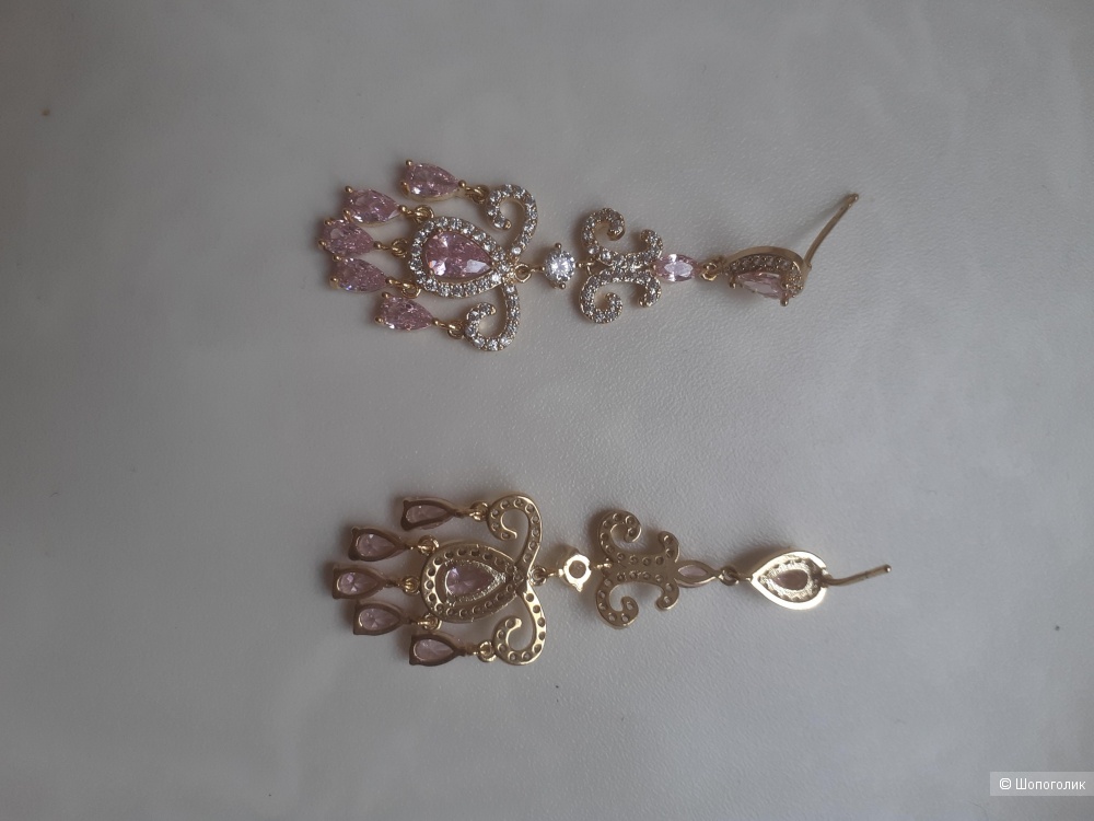 Винтажные серьги, Шандальеры, one size