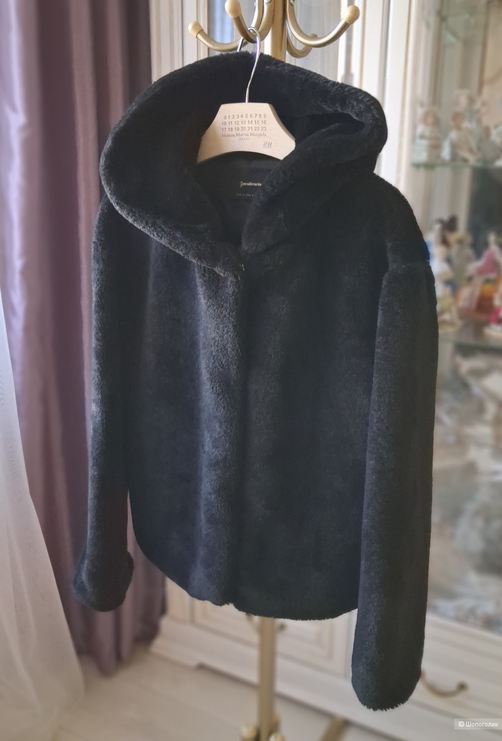 Полушубок экомех Stradivarius, размер S