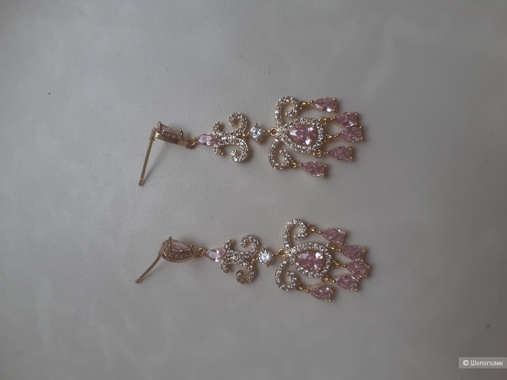 Винтажные серьги, Шандальеры, one size