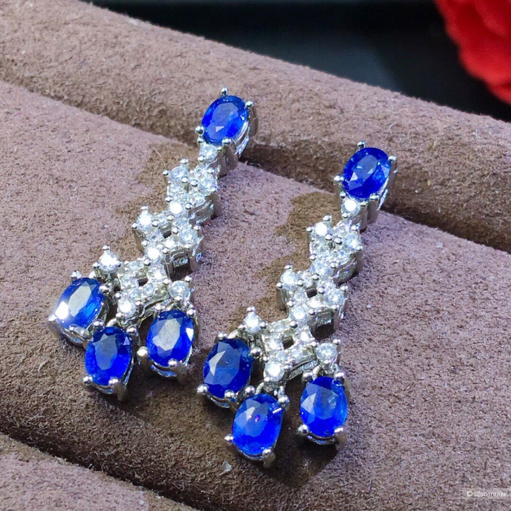 Серебряные серьги, Membpai, one size