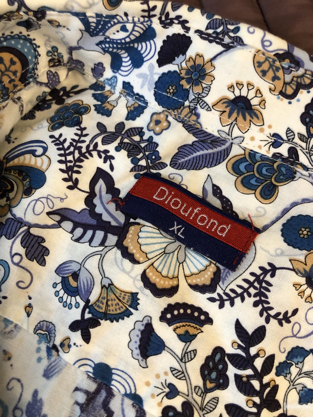 Рубашка "Dioufond". Размер  XL (44-46 RUS)