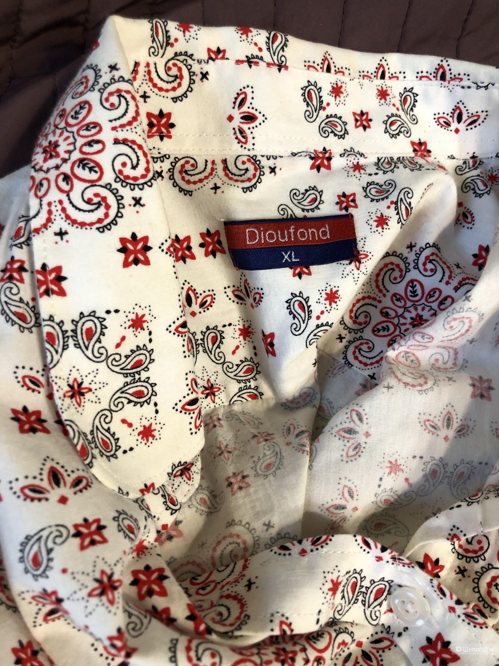 Рубашка "Dioufond". Размер XL (44-46 RUS)