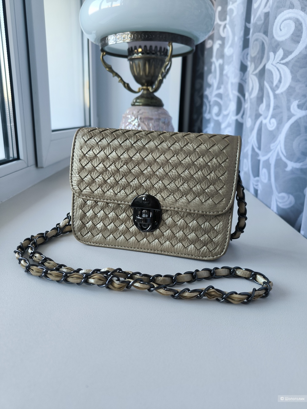 Cумка-кроссбоди  no name из натуральной кожи