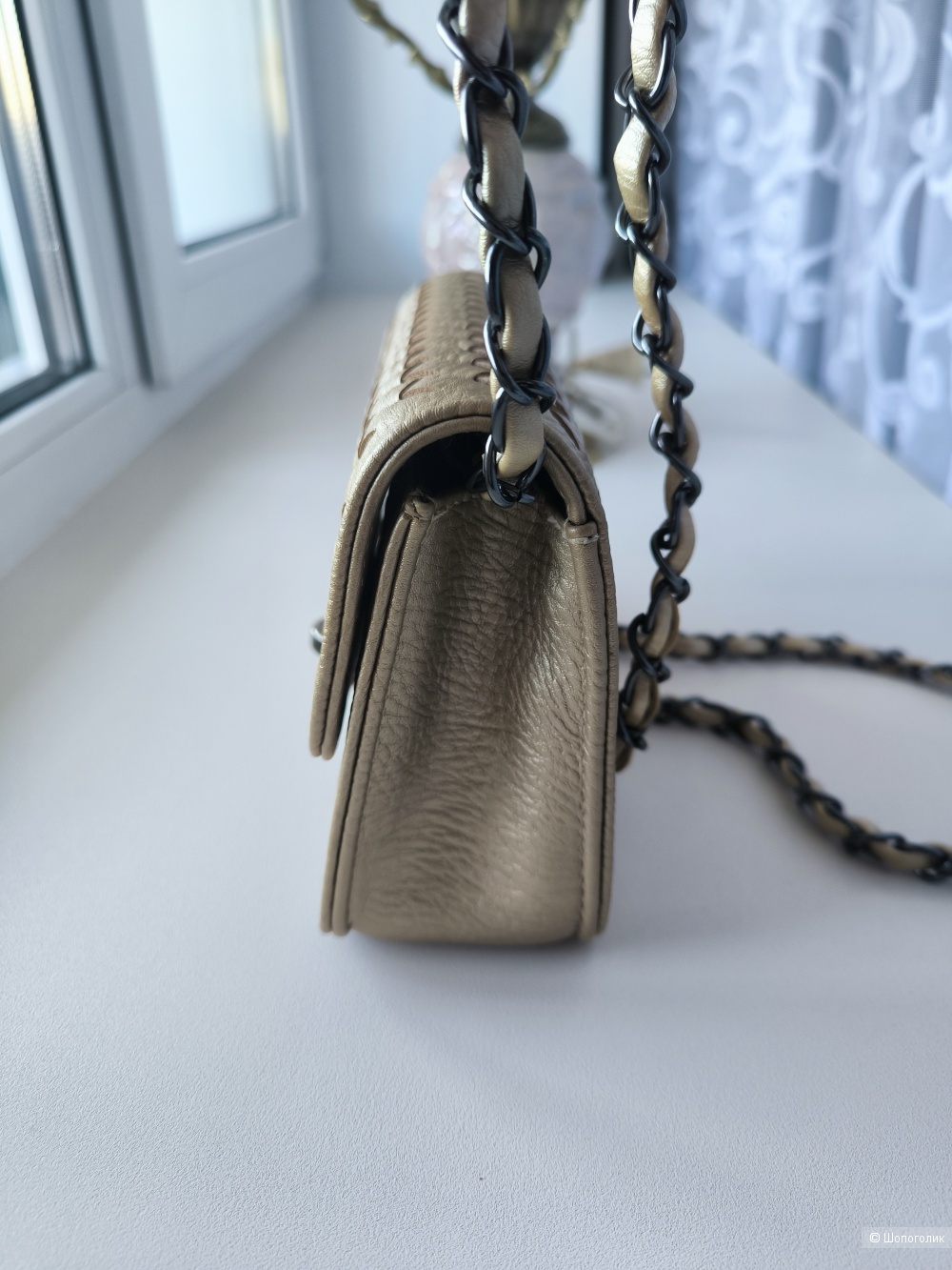 Cумка-кроссбоди  no name из натуральной кожи