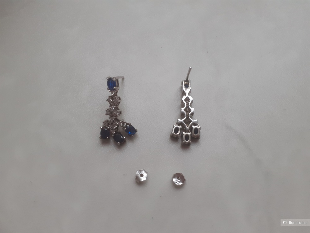 Серебряные серьги, Membpai, one size