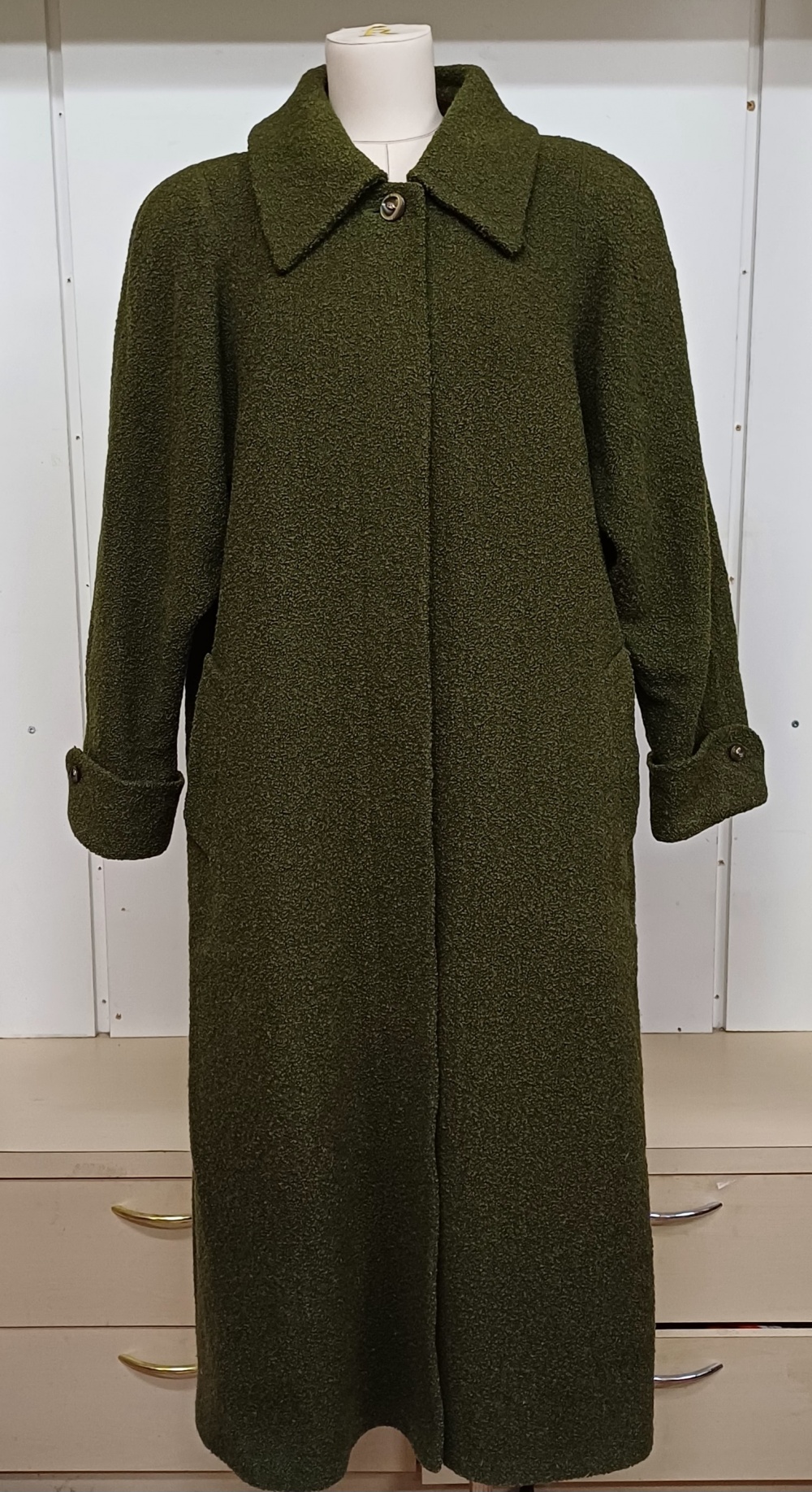 Пальто макси Elis с кушаком, XL