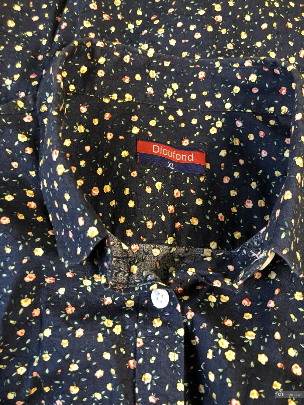 Рубашка "Dioufond". Размер XL (44-46 RUS)