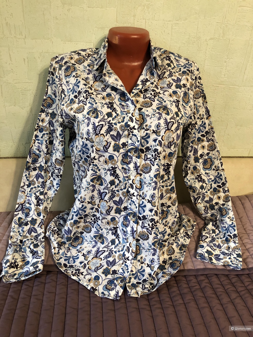 Рубашка "Dioufond". Размер  XL (44-46 RUS)