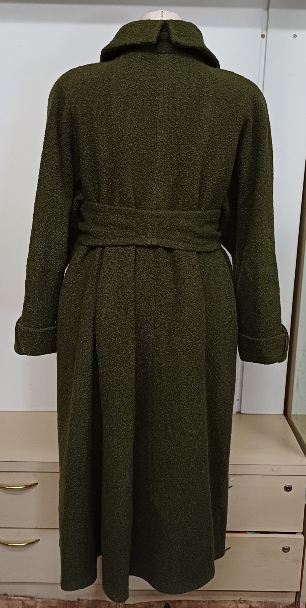 Пальто макси Elis с кушаком, XL
