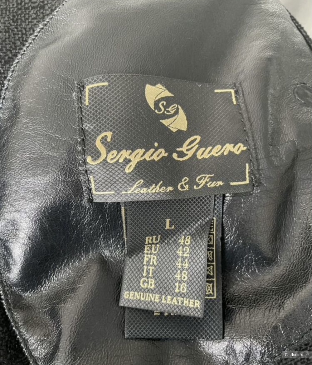 Дубленка двусторонняя Sergio Guero 48 размер