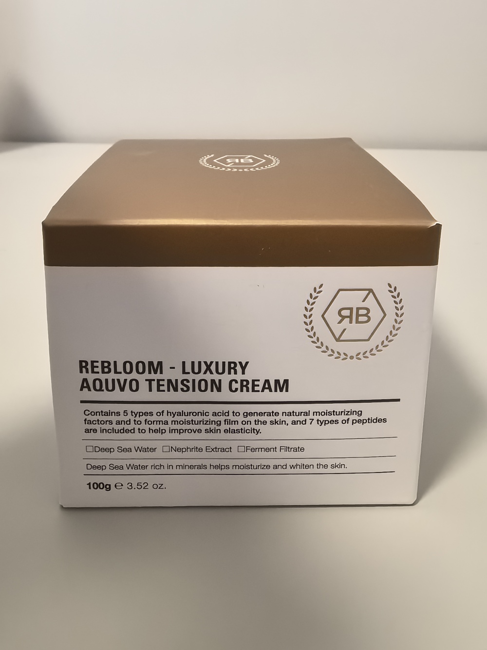 Крем дя лица Rebloom Luxury Aquvo Tension Cream 100 мл.