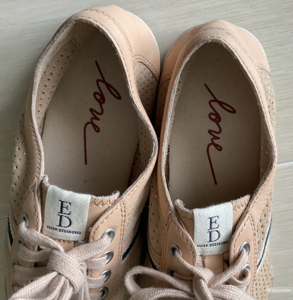 Сникерсы ED Ellen Degeneres Leather Chaperf ,39,5