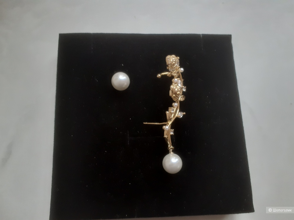 Серьги каффы, one size, Sunlight