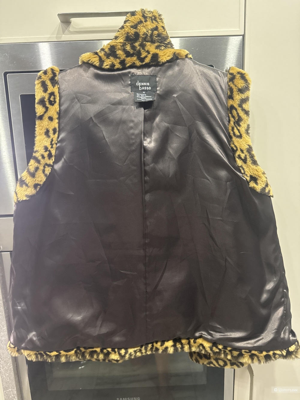Меховой жилет Dennis basso, 46-48