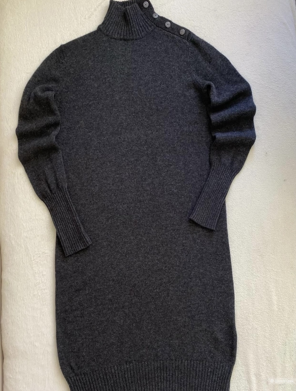 Шерстяное платье Faconnable размер S