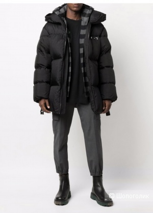 Off white пуховик 50-54
