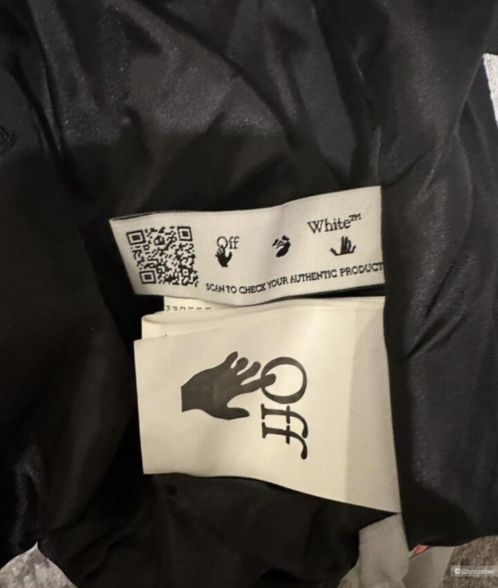 Off white пуховик 50-54