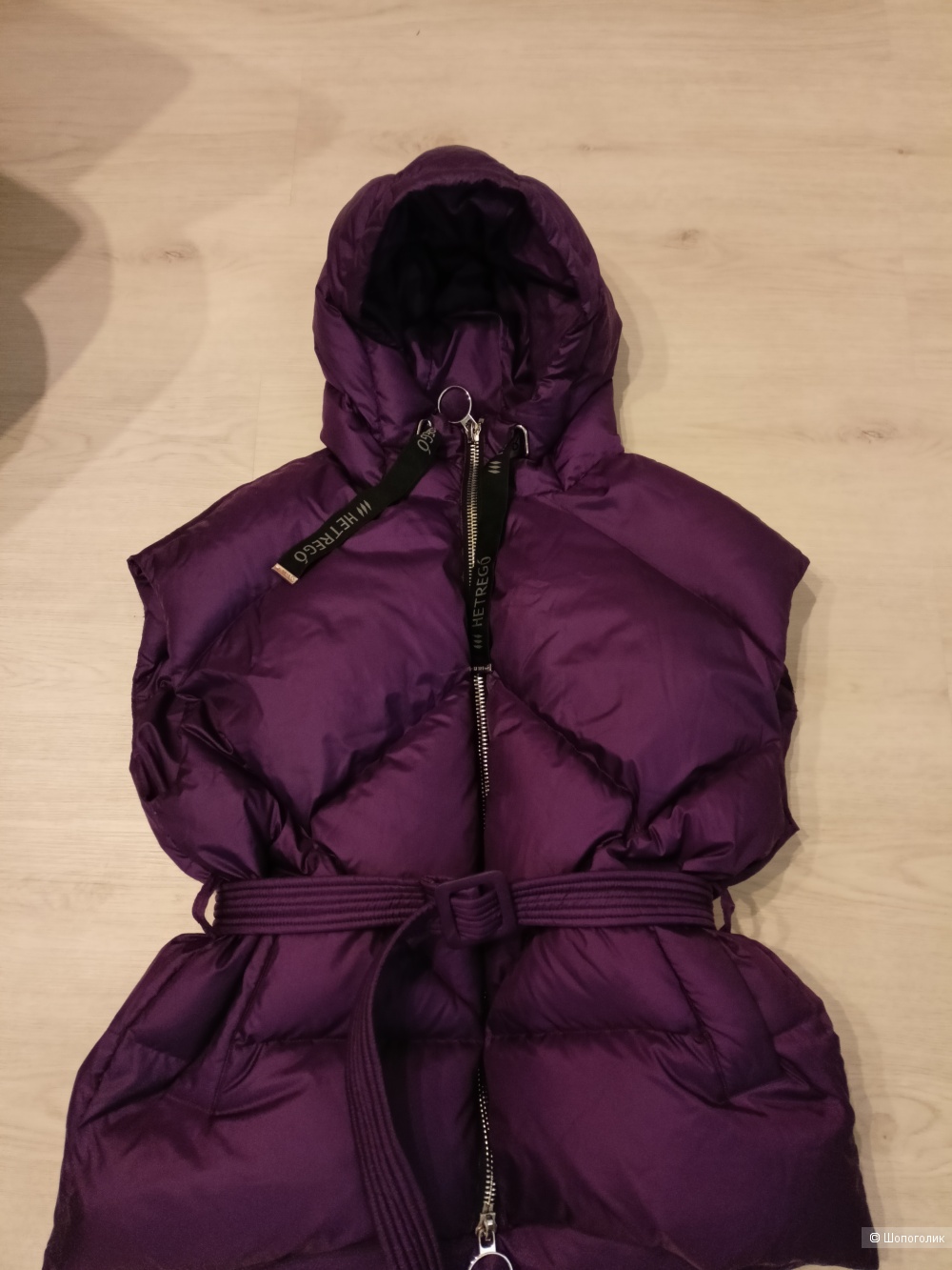 Hetrego пуховый жилет 42-44р