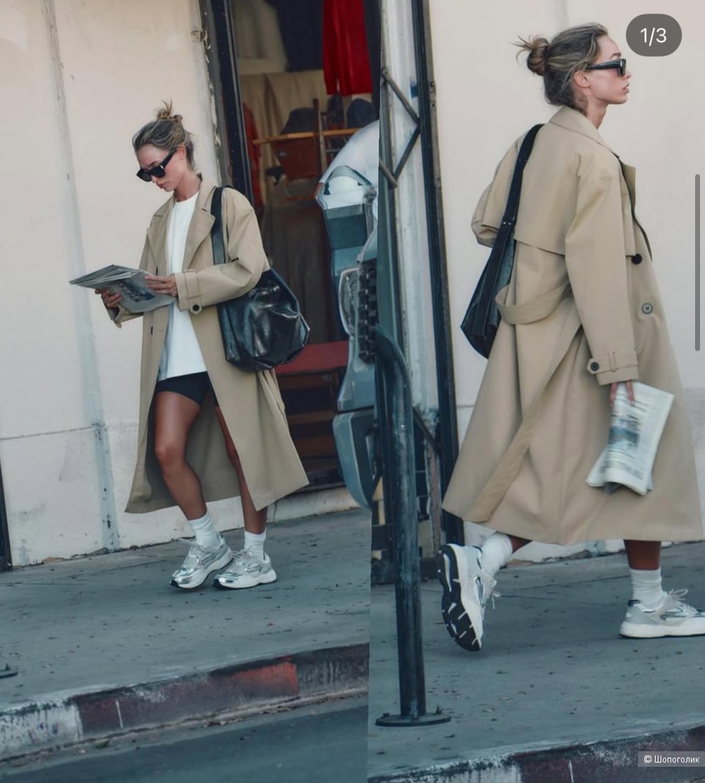 Тренч Zara водооталкивающий, L