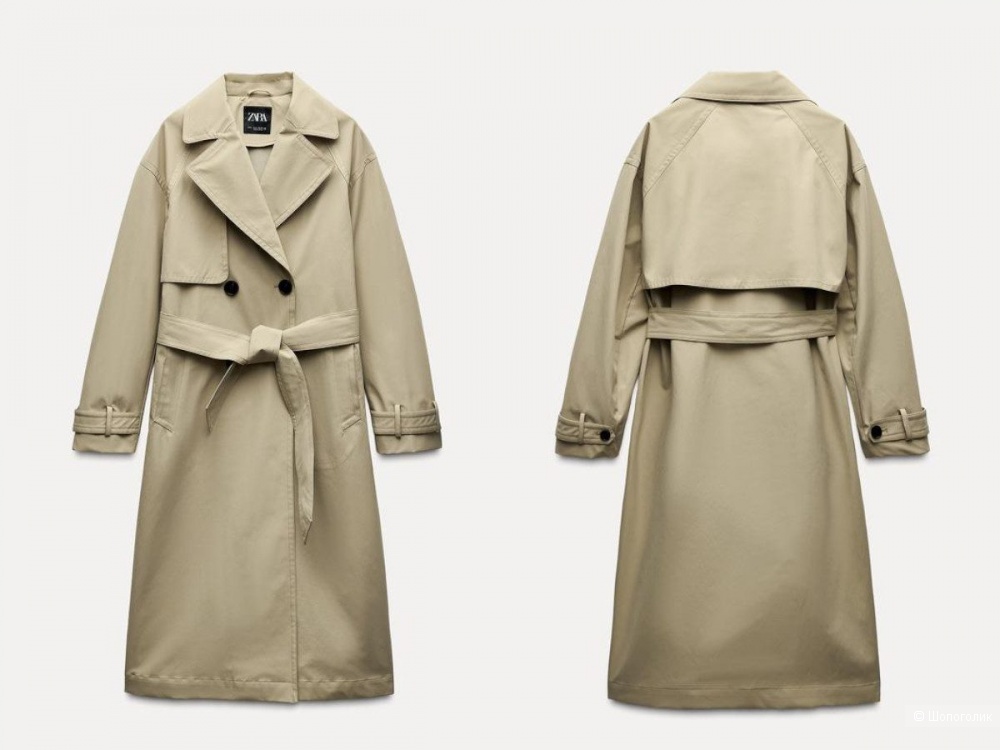 Тренч Zara водооталкивающий, L