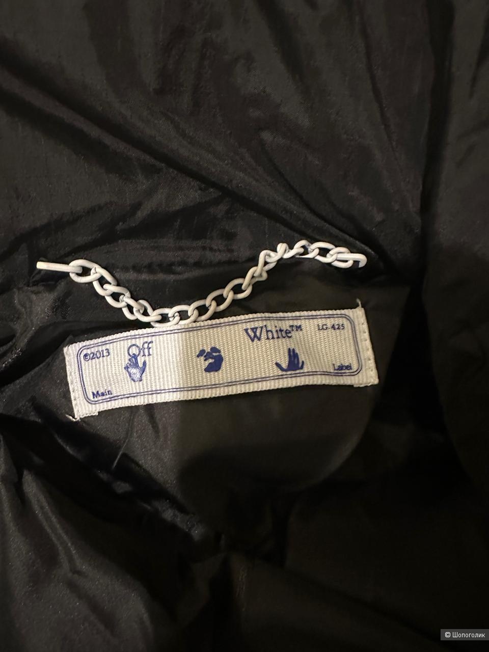 Off white пуховик 50-54