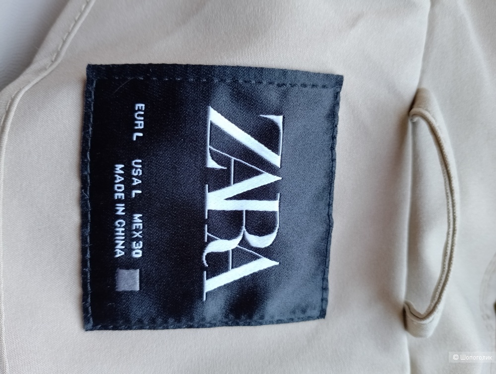Тренч Zara водооталкивающий, L