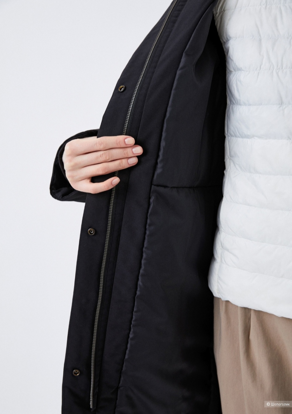 Пуховик uniqlo L