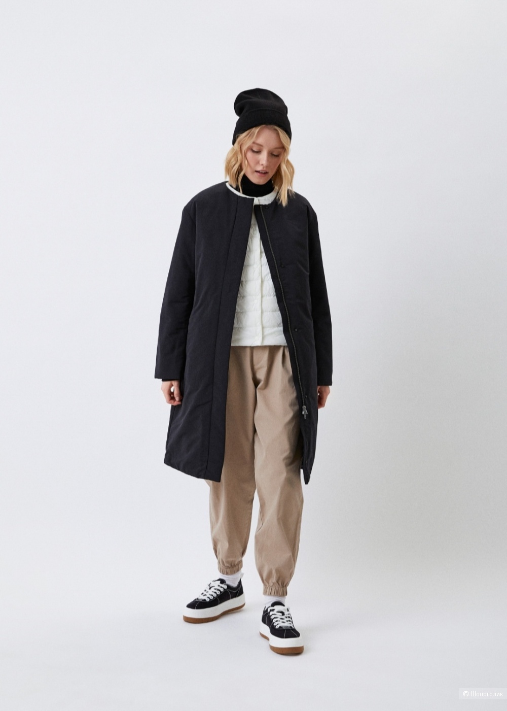 Пуховик uniqlo L