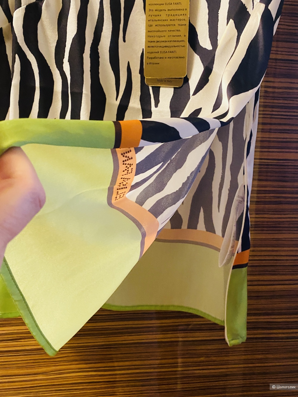 Льняные брюки Escada+ шелк блузон Elisa Fanti-42-44-46