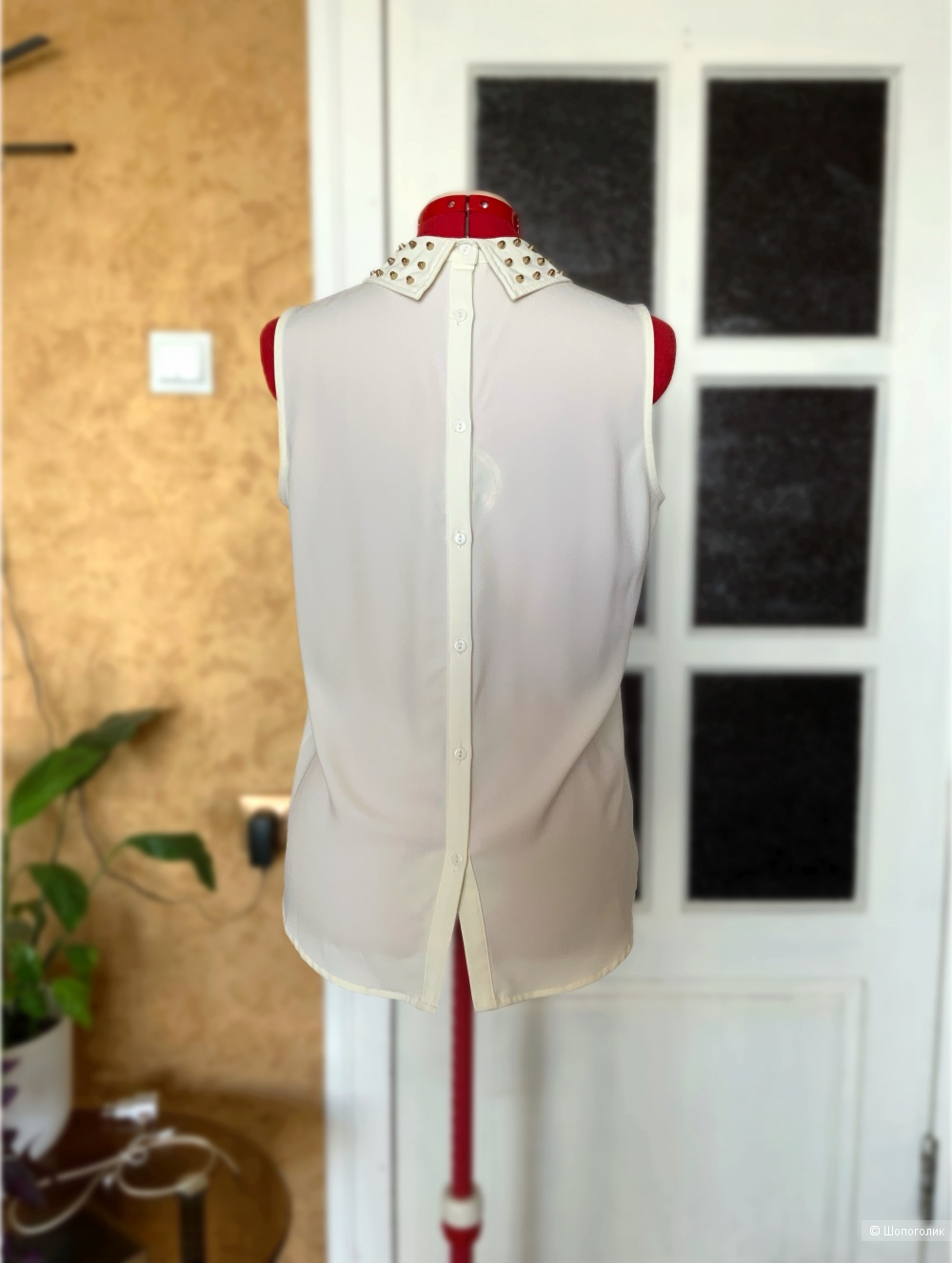 Блуза без рукавов “LIME”, размeр M.