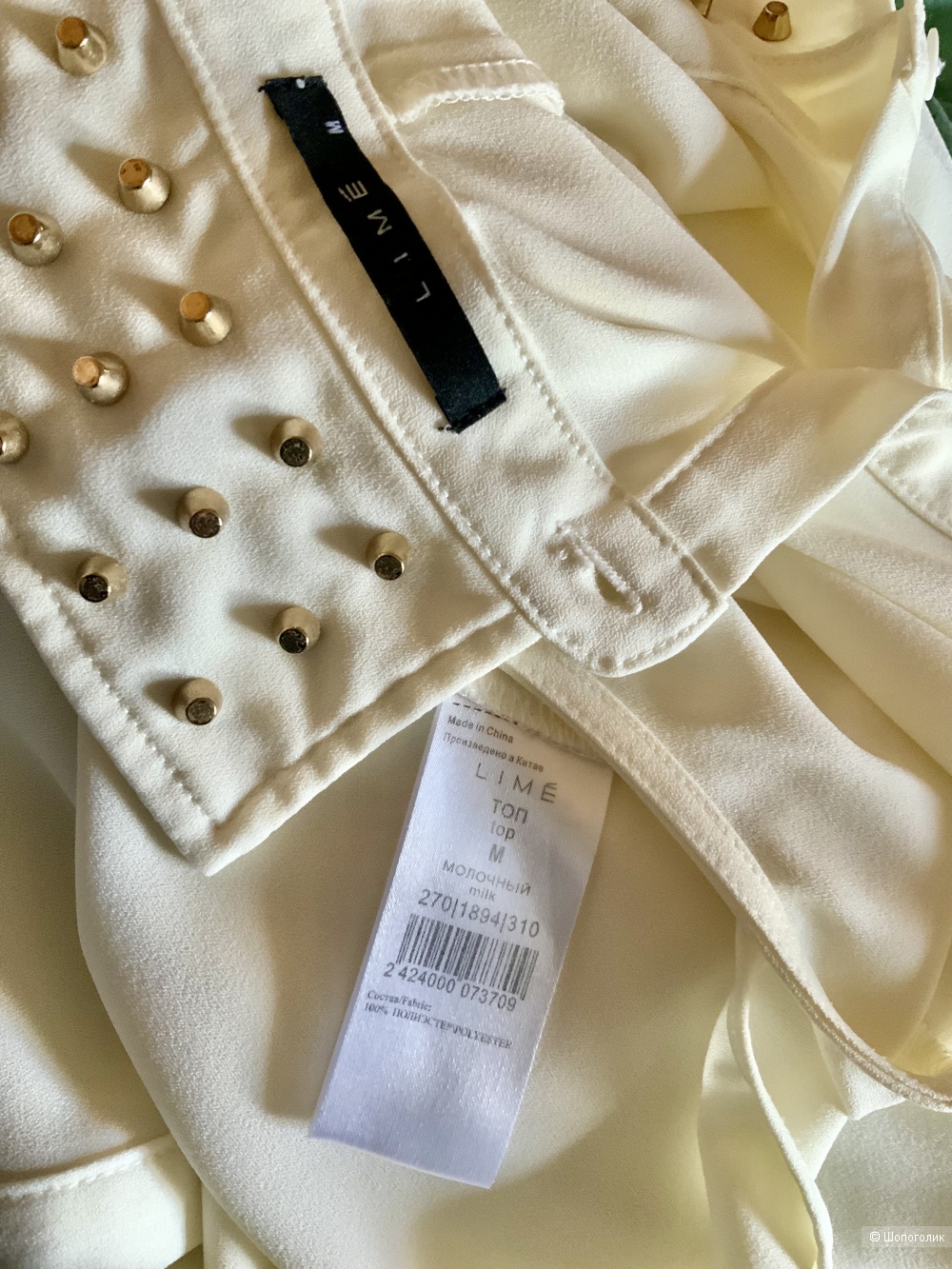 Блуза без рукавов “LIME”, размeр M.