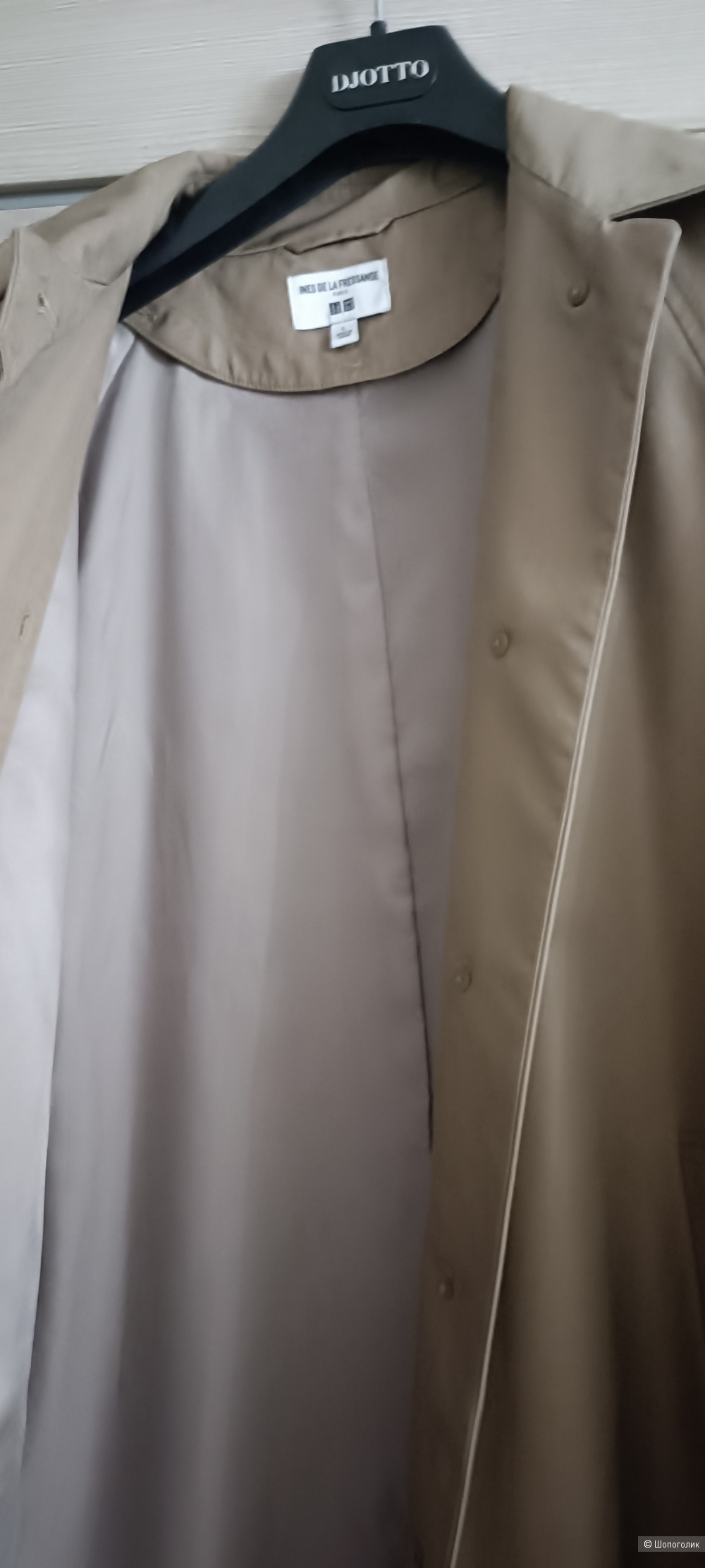 Тренч Uniqlo, размер производителя L